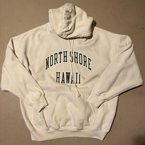 North Shore Hawaii Beige Hoodie